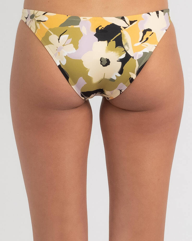 Quiksilver Classic Cheeky Bikini Bottom for Womens