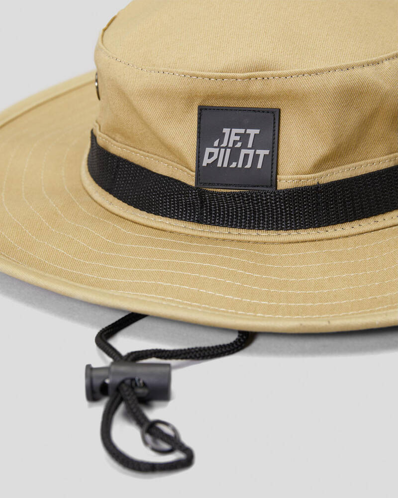 Jetpilot Hiker Wide Brim Hat for Mens