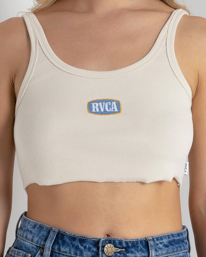 RVCA Old West Scooped Tank Top for Womens
