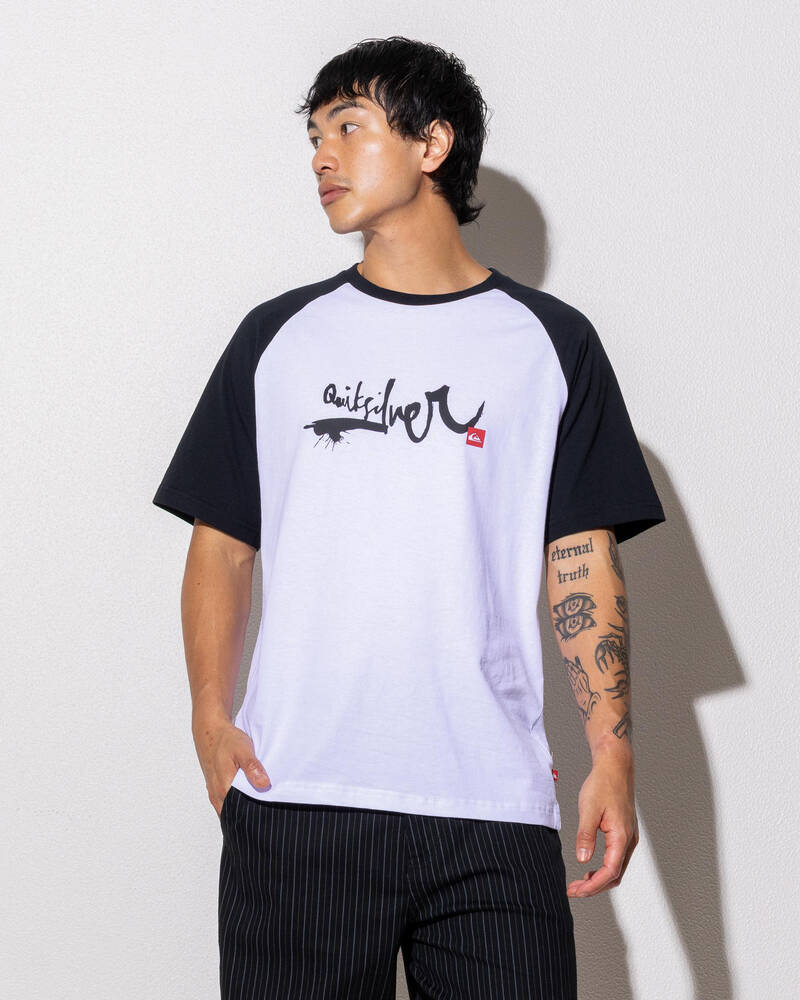 Quiksilver Impaired Raglan T-Shirt for Mens