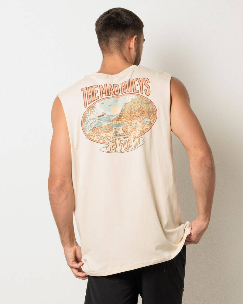 The Mad Hueys Day For It Froggies Muscle Tank for Mens