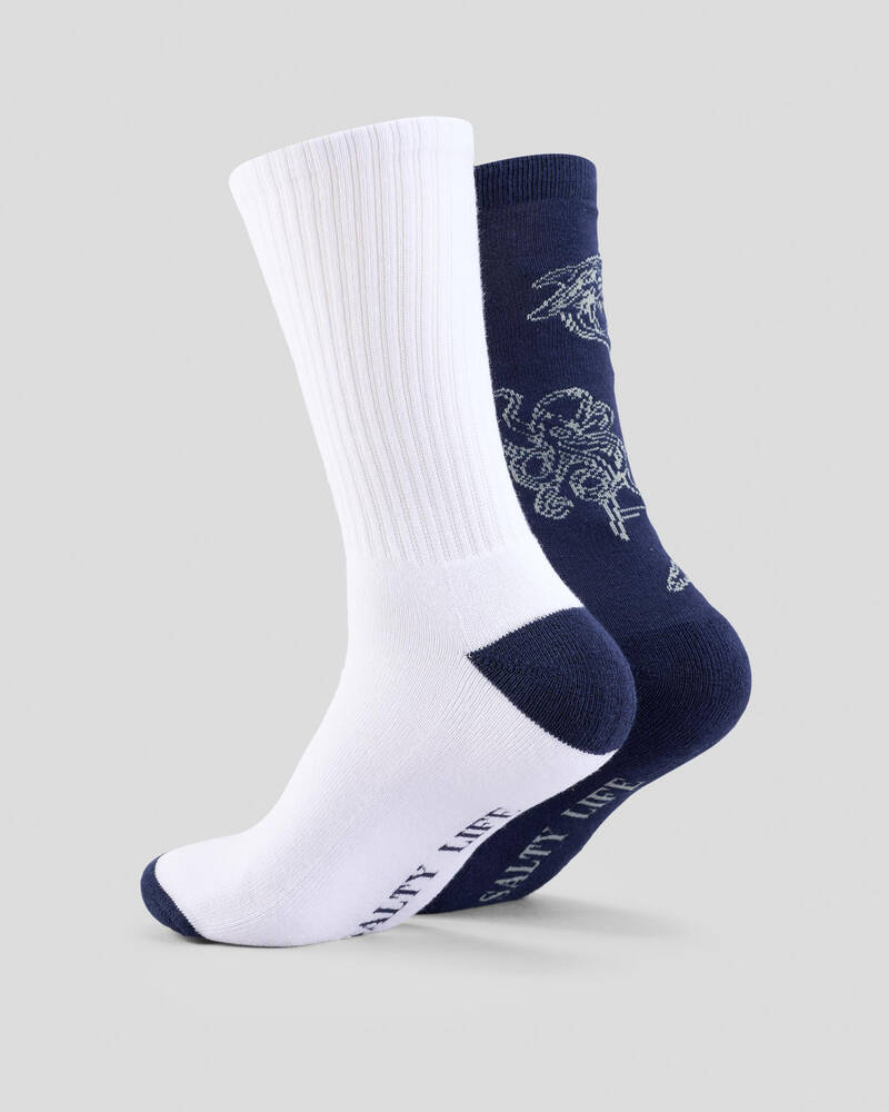 Salty Life Paradise Socks 2 Pack for Mens