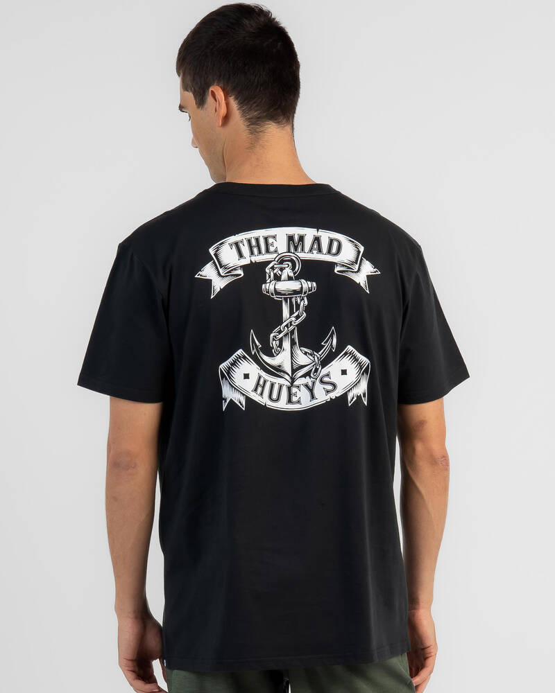 The Mad Hueys Ship Anchor T-Shirt for Mens