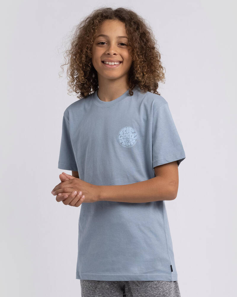 Rip Curl Boys' Wetsuit Icon Logo T-Shirt for Mens