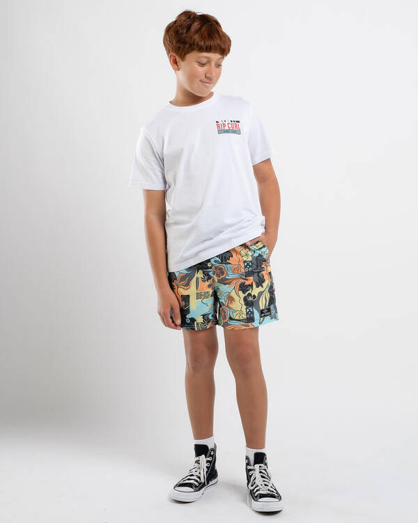 Rip Curl Boys' Shred Revival Board Shorts for Mens