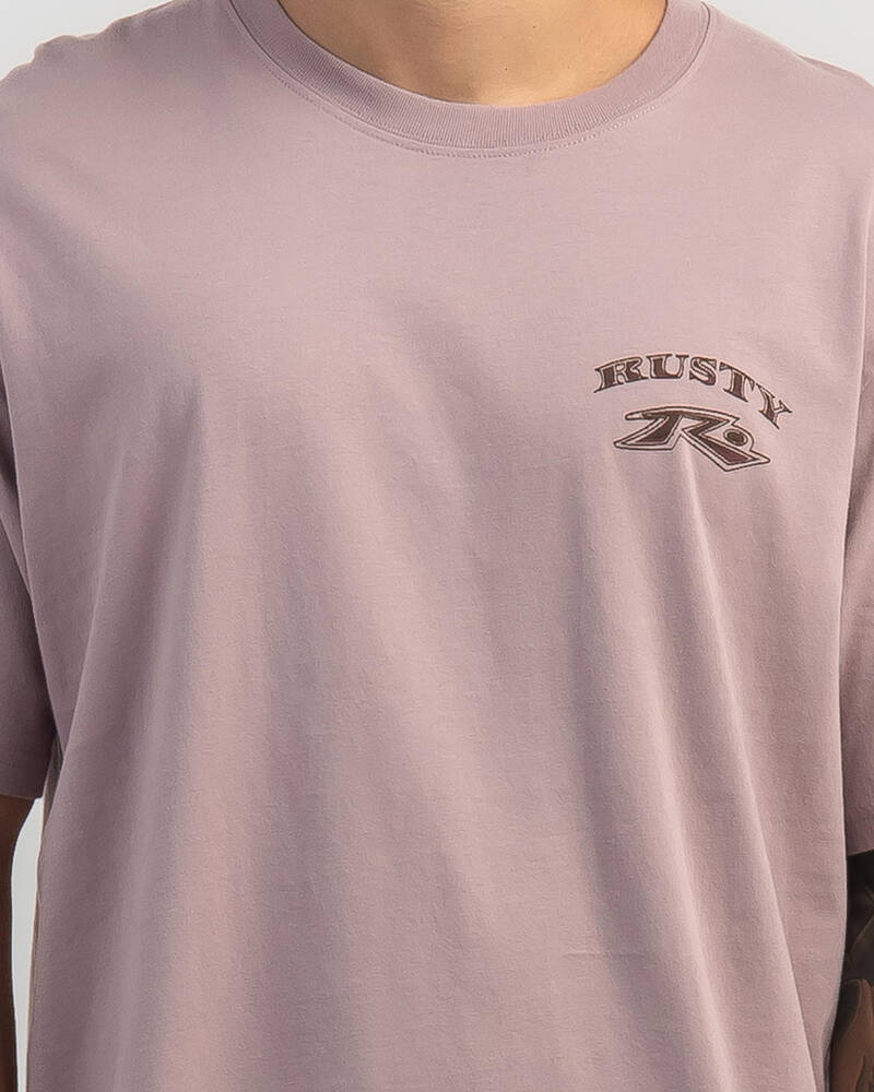 Rusty Gradient Graff T-Shirt for Mens