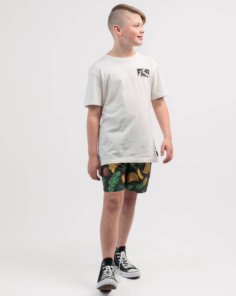 Lucid Boys' Tropical Zone Mully Shorts for Mens