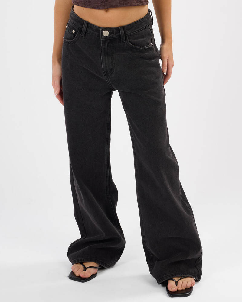 DESU Girls' Icon Straight Leg Jeans for Womens