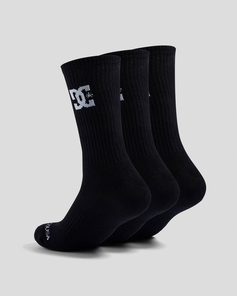 DC Shoes SPP Crew Socks 3 Pack for Mens