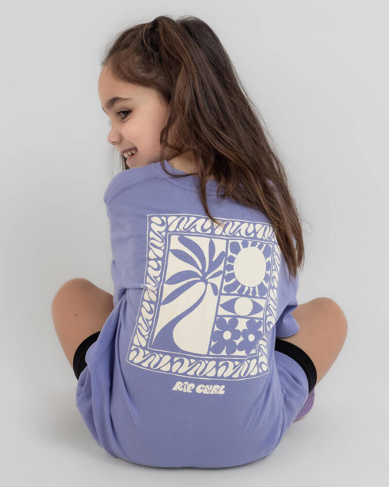 Rip Curl Toddlers' Sonic Bloom Logo T-Shirt for Womens
