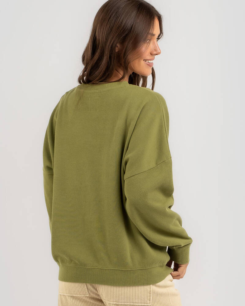 Billabong Cali Dreaming Crewneck Sweatshirt for Womens