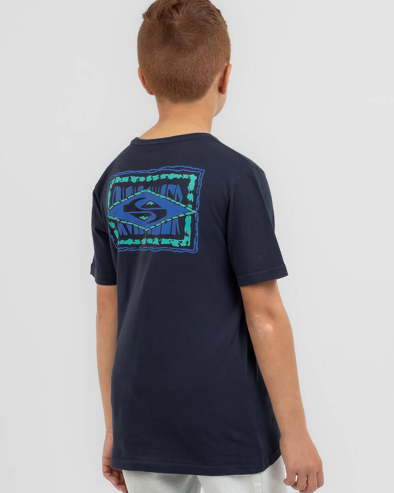 Quiksilver Boys' Echoes In Time T-Shirt for Mens