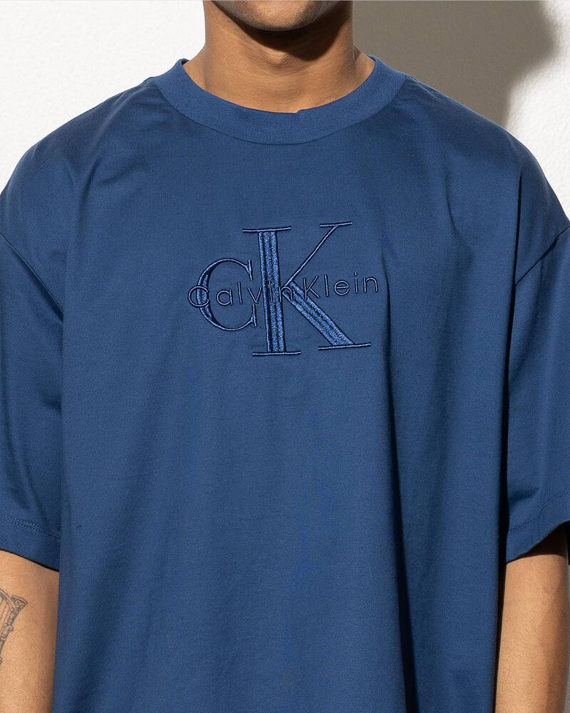 Calvin Klein Hero Monologo Embroidered T-Shirt for Mens