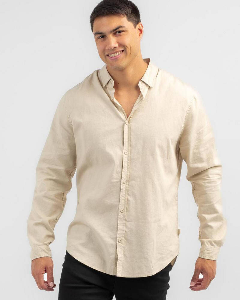 Skylark Hemp Long Sleeve Shirt for Mens