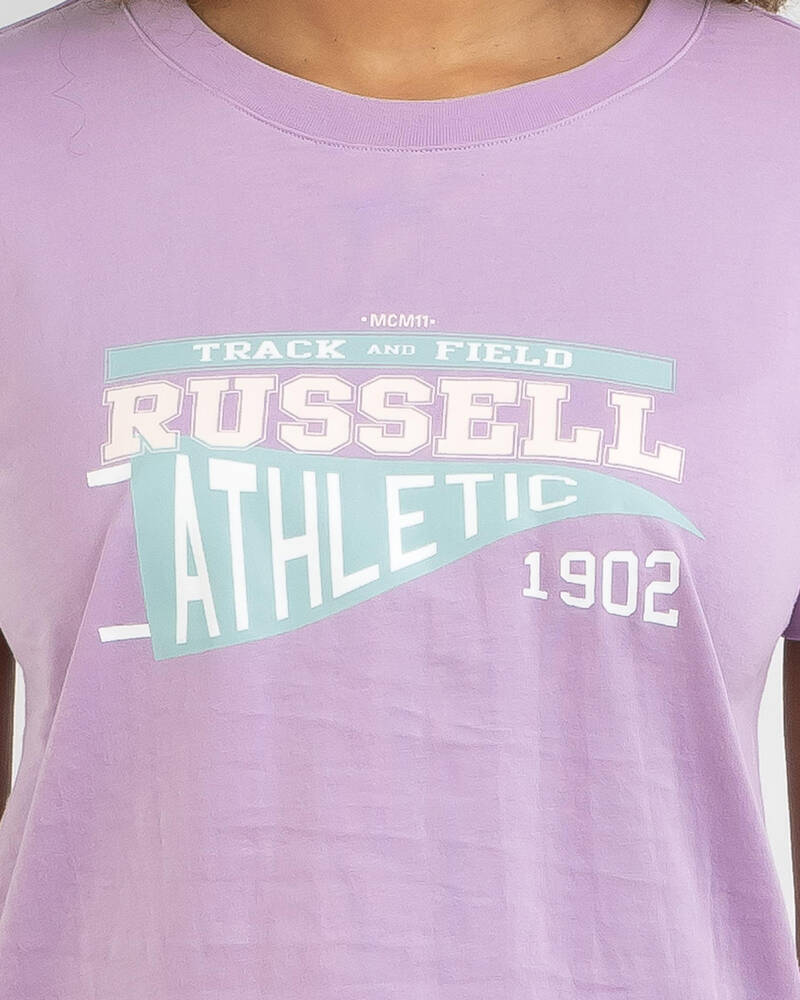 Russell Athletic University T-Shirt for Womens