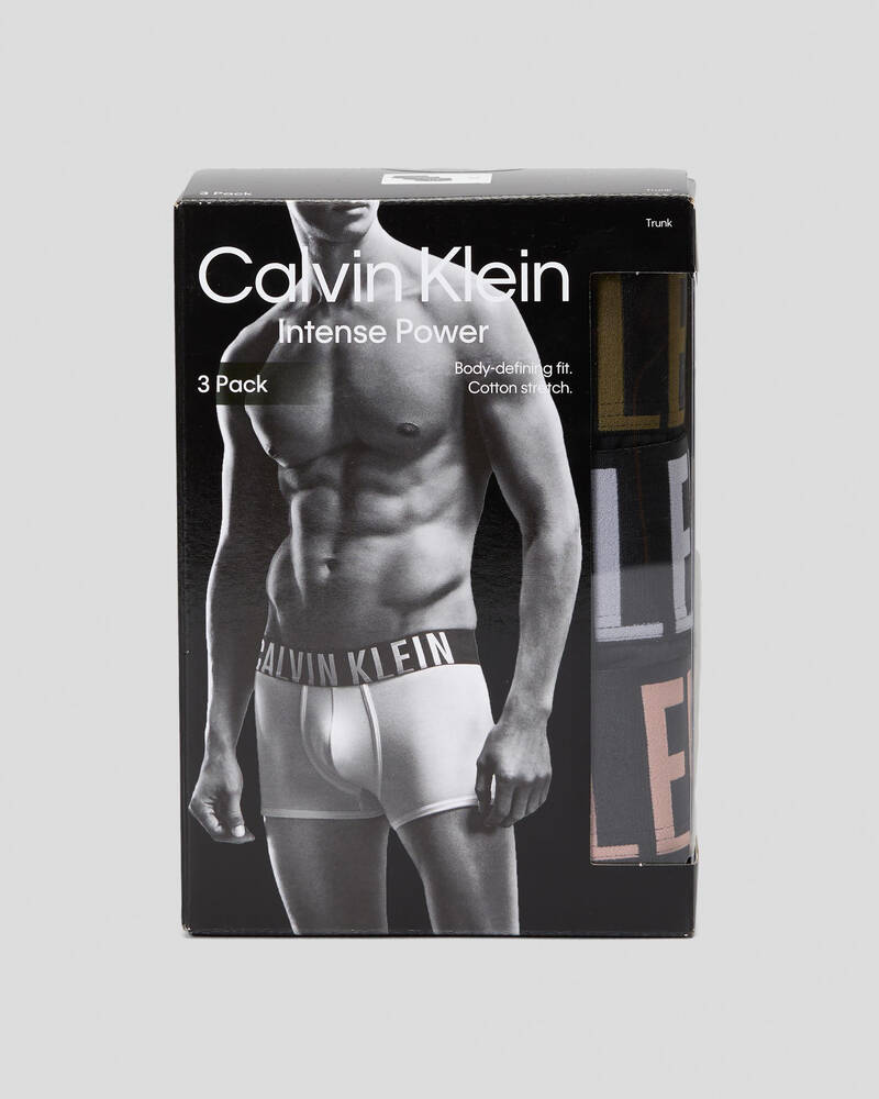 Calvin Klein Intense Power Trunk 3 Pack for Mens