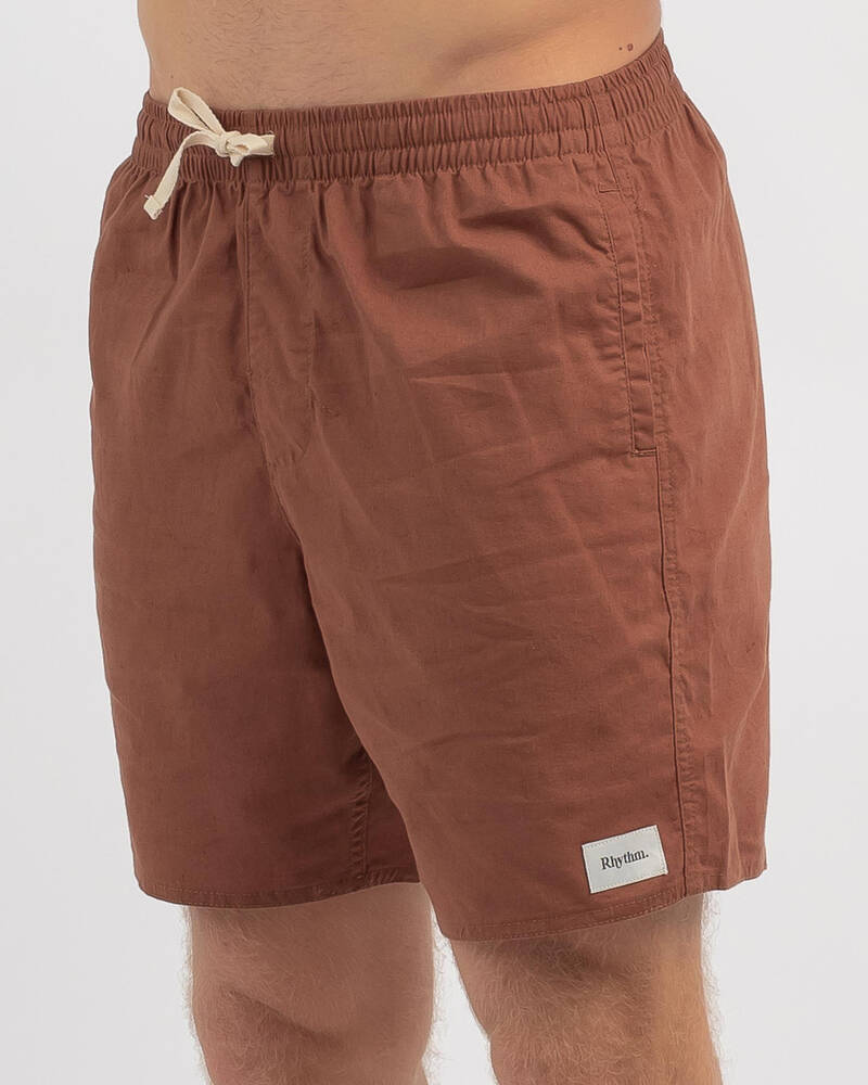 Rhythm Classic Linen Jam Shorts for Mens