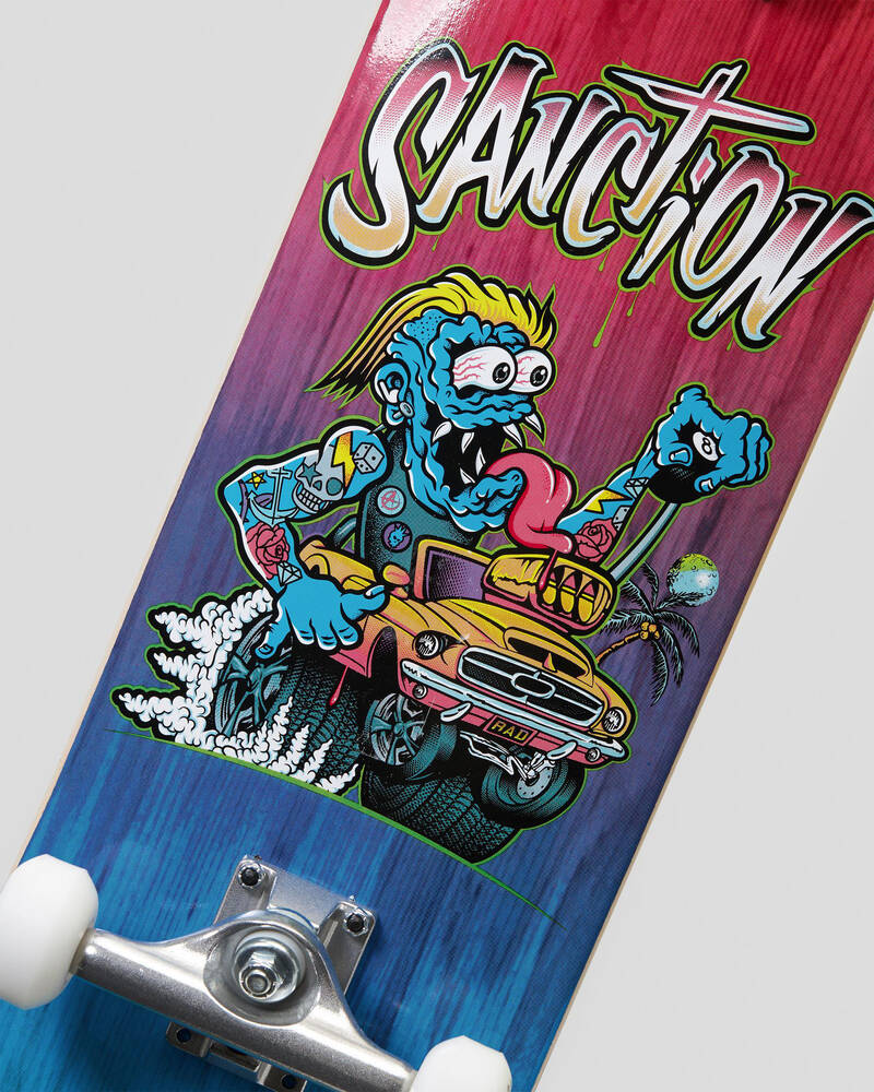 Sanction Night Rider Complete Skateboard for Unisex