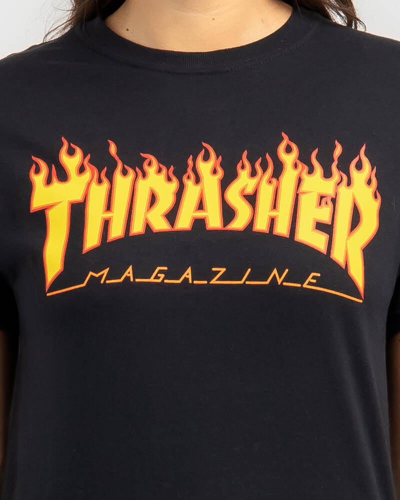 Thrasher Flame T-Shirt for Womens image number null