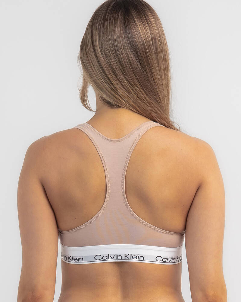 Calvin Klein Modern Cotton Naturals Unlined Bralette for Womens