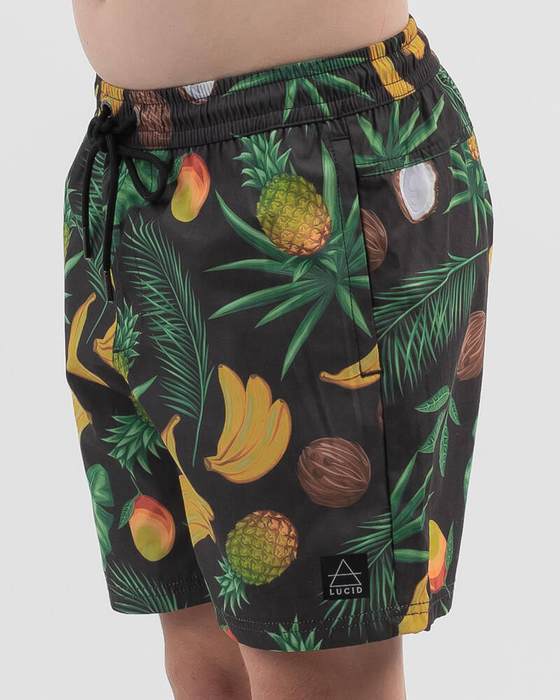 Lucid Boys' Tropical Zone Mully Shorts for Mens