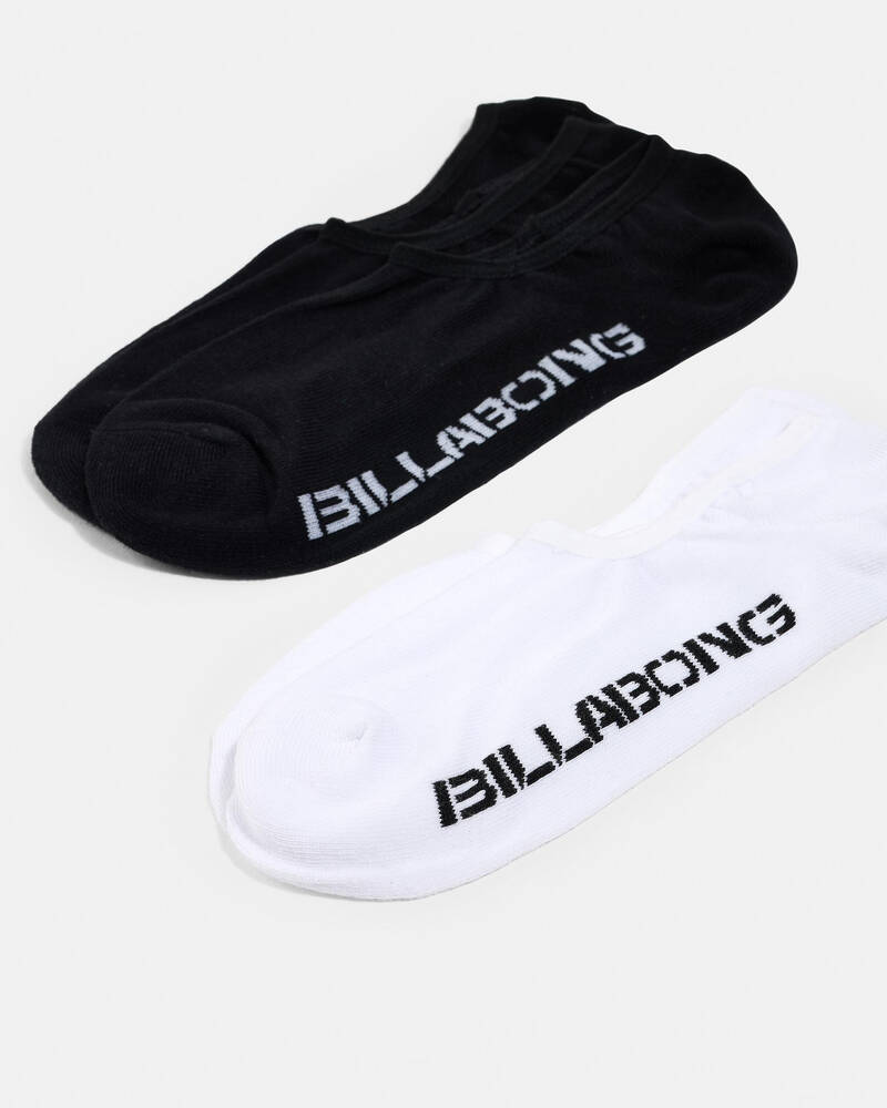 Billabong Invisible Socks 5 Pack for Mens