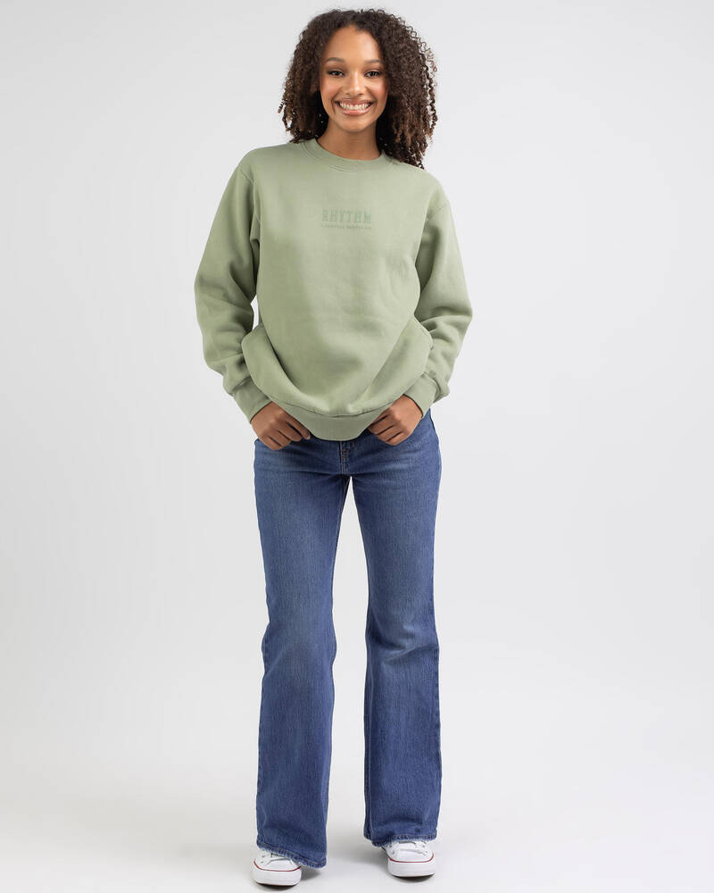 Rhythm Weekender Sweatshirt for Womens