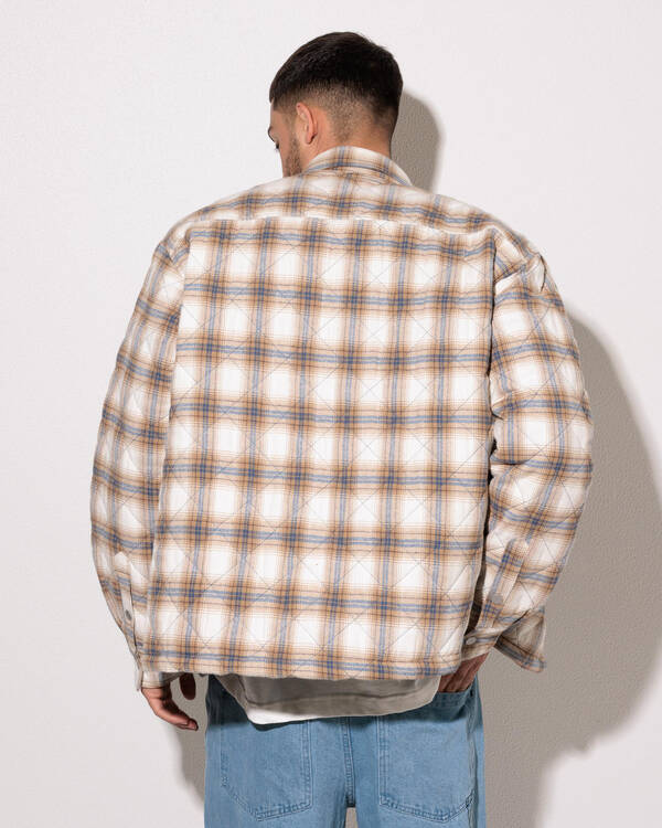 Worship Supplies Morality Quilted Shacket for Mens
