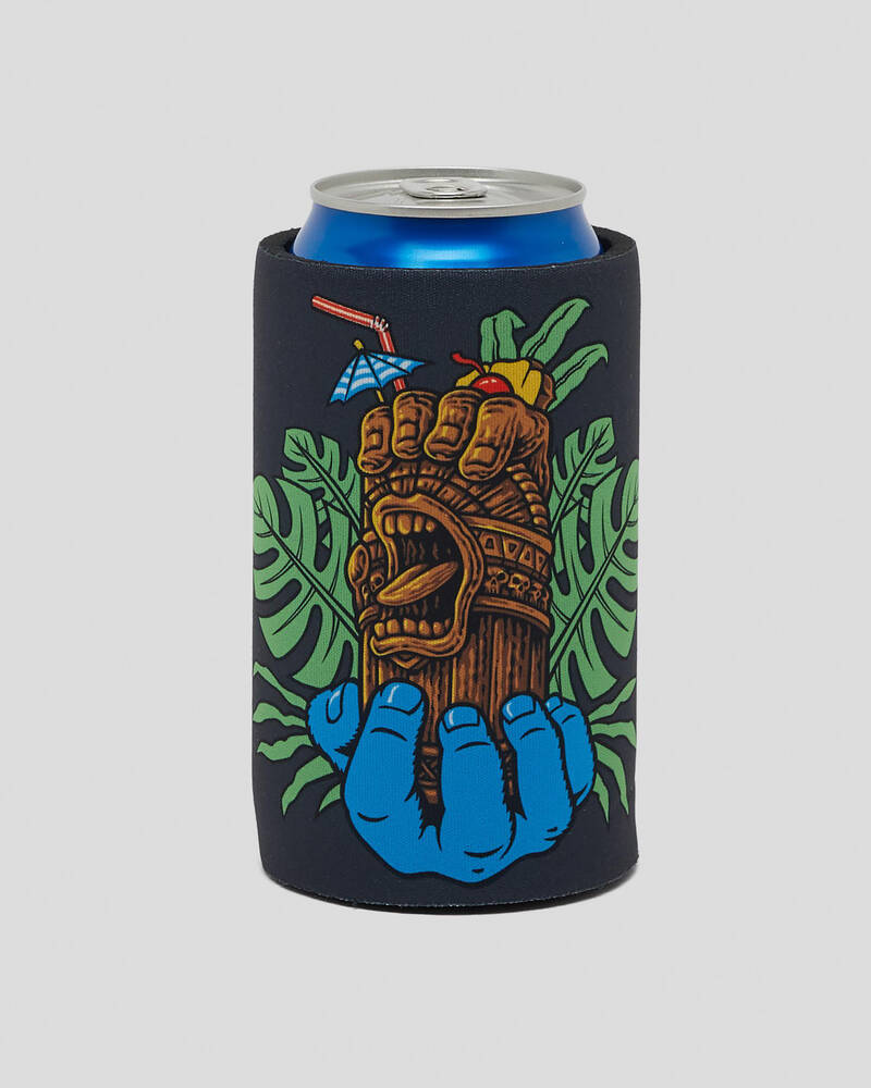 Santa Cruz Tiki Hand Stubby Cooler for Mens