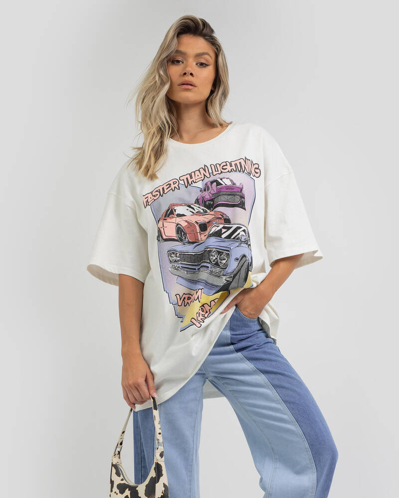 MRKT. Racing Car T-Shirt for Womens