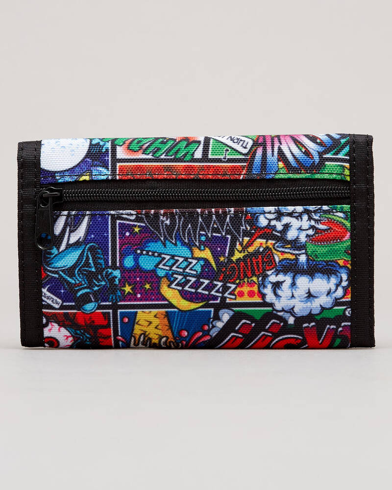 Jacks Pop Art Velcro Wallet for Mens