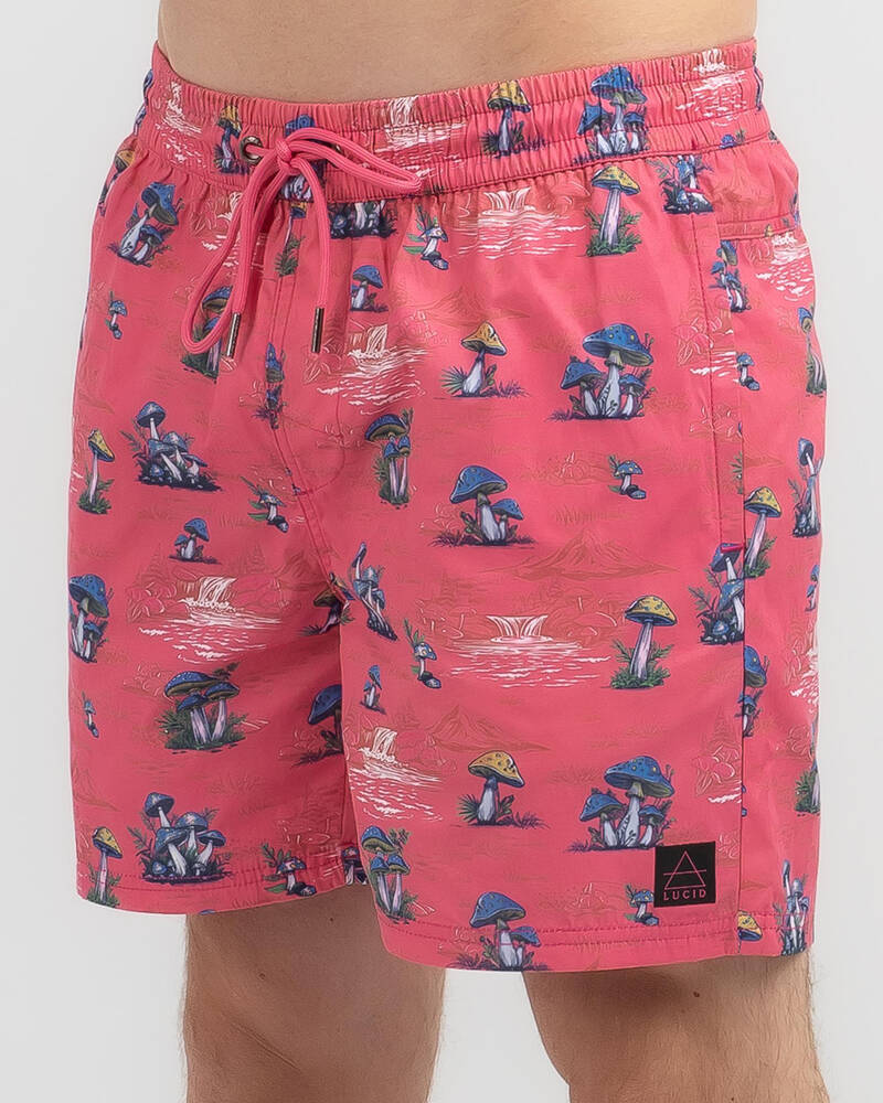 Lucid Organic Elastic Waist Shorts for Mens