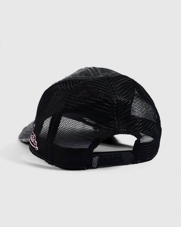 Von Dutch Distressed Trucker Cap for Unisex