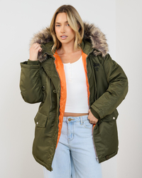 Stussy Ryerson Military Jacket for Womens image number null