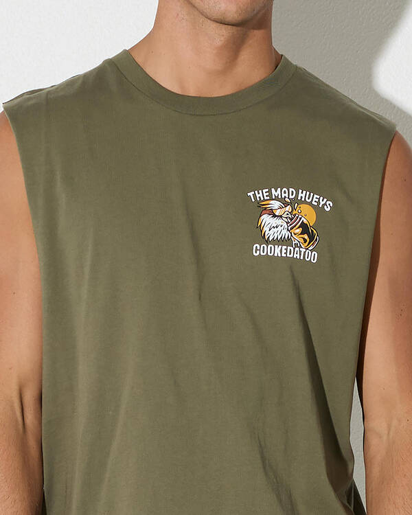 The Mad Hueys Goon Cookedatoo Muscle Tank for Mens