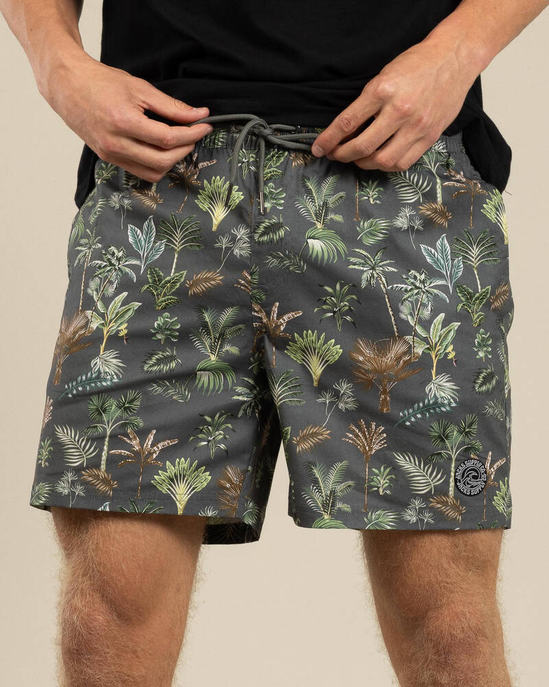 Jacks Wasteland Elastic Waist Shorts for Mens