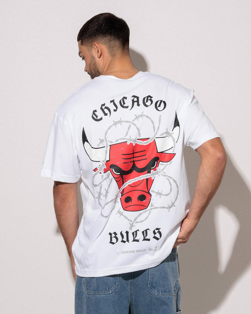 New Era Chicago Bulls Barbed T-Shirt for Mens