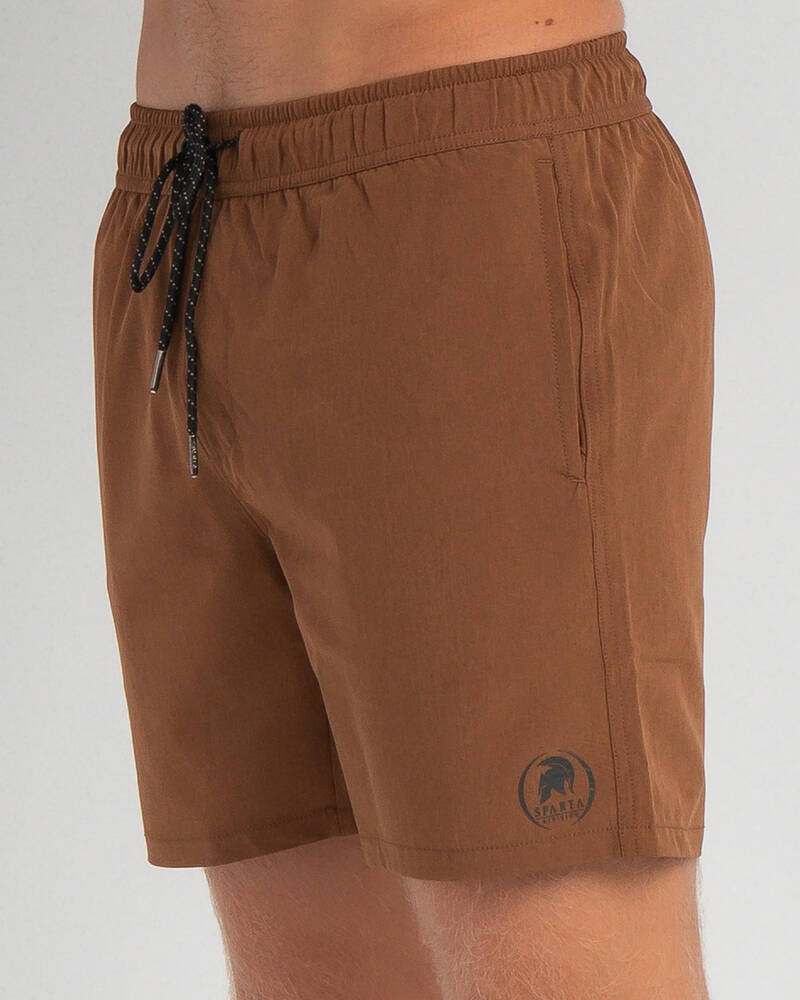 Sparta Performance Elastic Waist Shorts for Mens