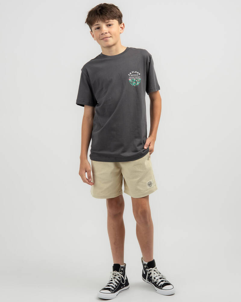Skylark Boys' Hibiscus T-Shirt for Mens