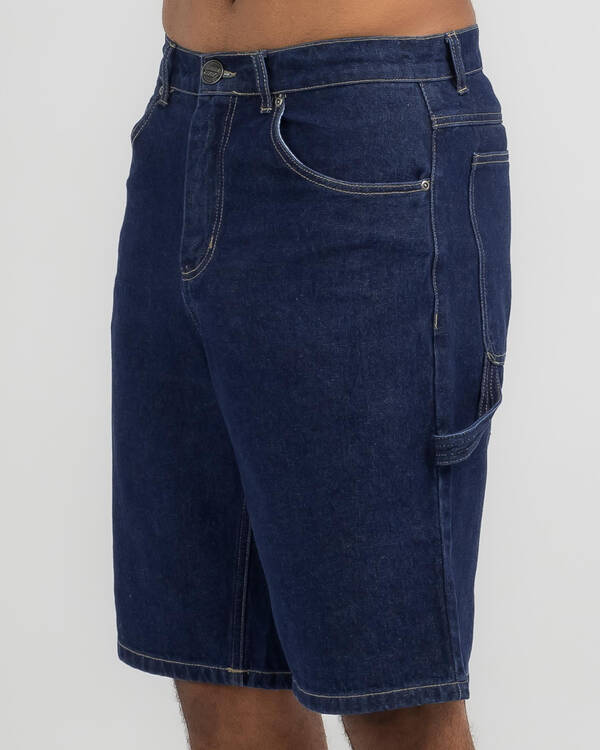 Oval Stripe Carpenter Shorts