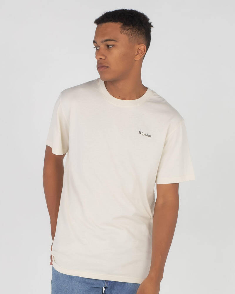 Rhythm Classic Brand T-Shirt for Mens