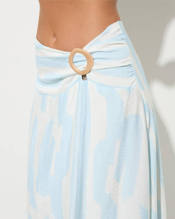 Mint Vanilla Hilton Maxi Skirt for Womens