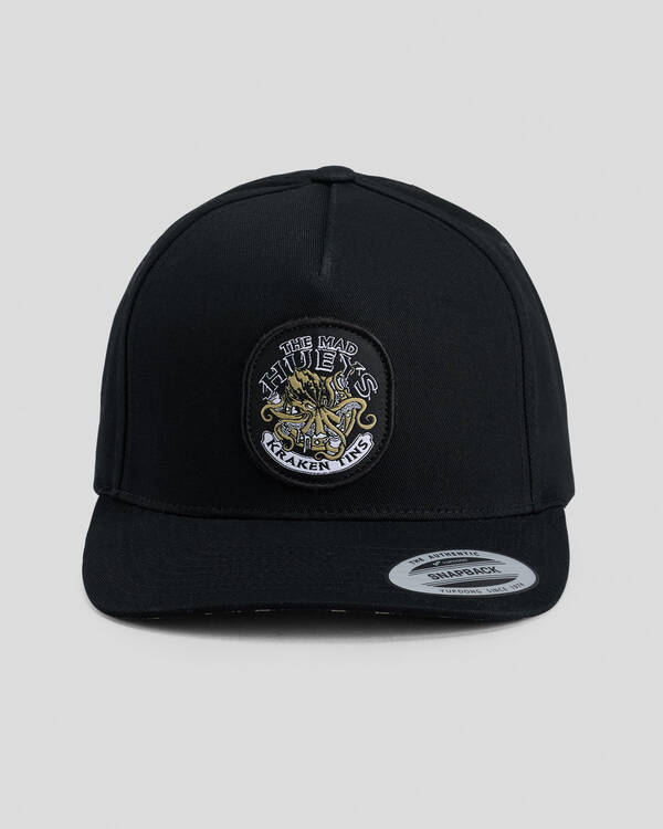 The Mad Hueys Kraken Port Hole Snapback Cap for Mens