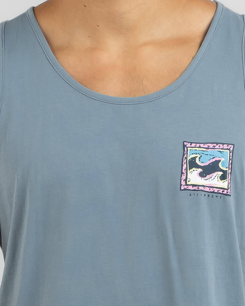 Billabong Crayon Wave Singlet for Mens