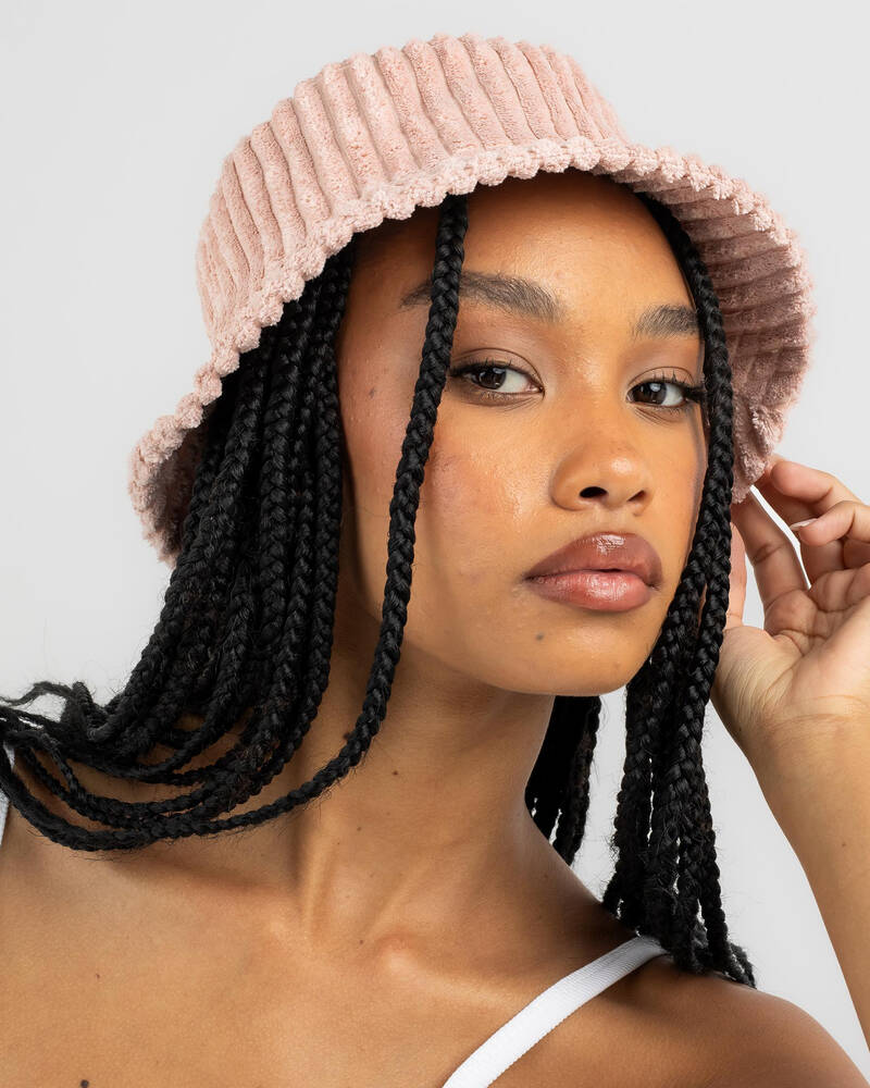 Ava And Ever Effie Cord Bucket Hat for Womens