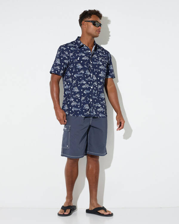 Salty Life Offshore Short Sleeve Shirt for Mens