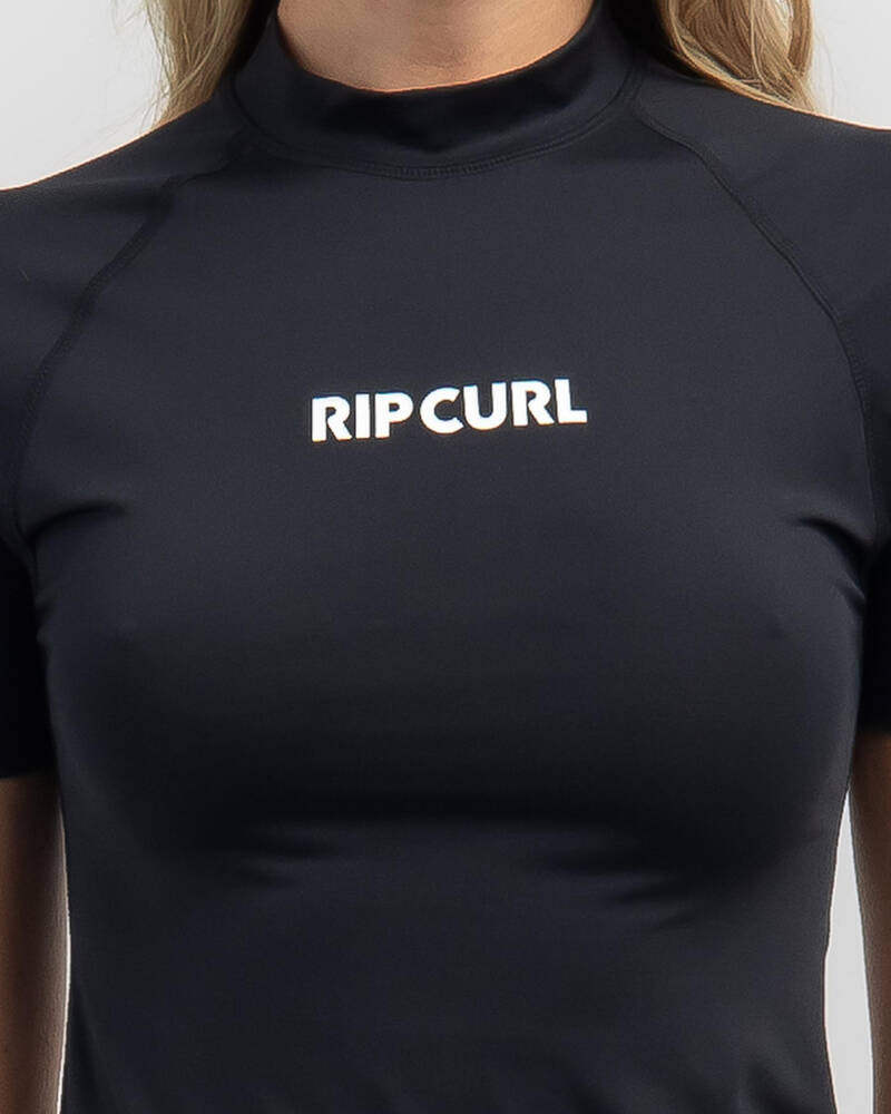 Rip Curl Classic Surf Short Sleeve UPF Rash Vest for Womens