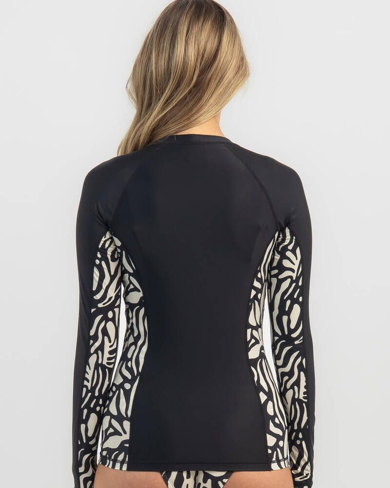 Billabong La Cala Off Shore Long Sleeve Rash Vest for Womens