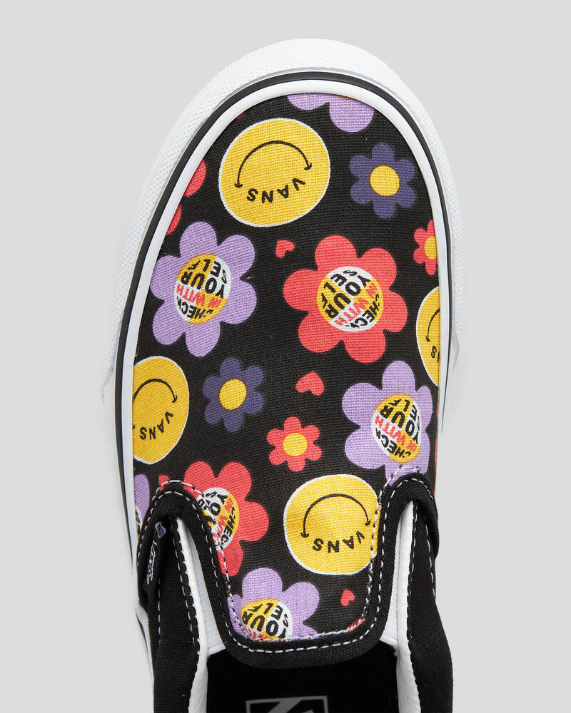 Vans Girls' Classic Slip-On Shoes for Womens