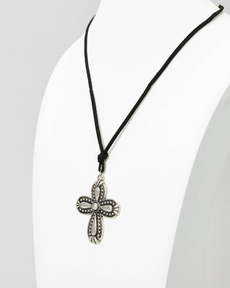 Karyn In LA Ila Cross Necklace for Womens